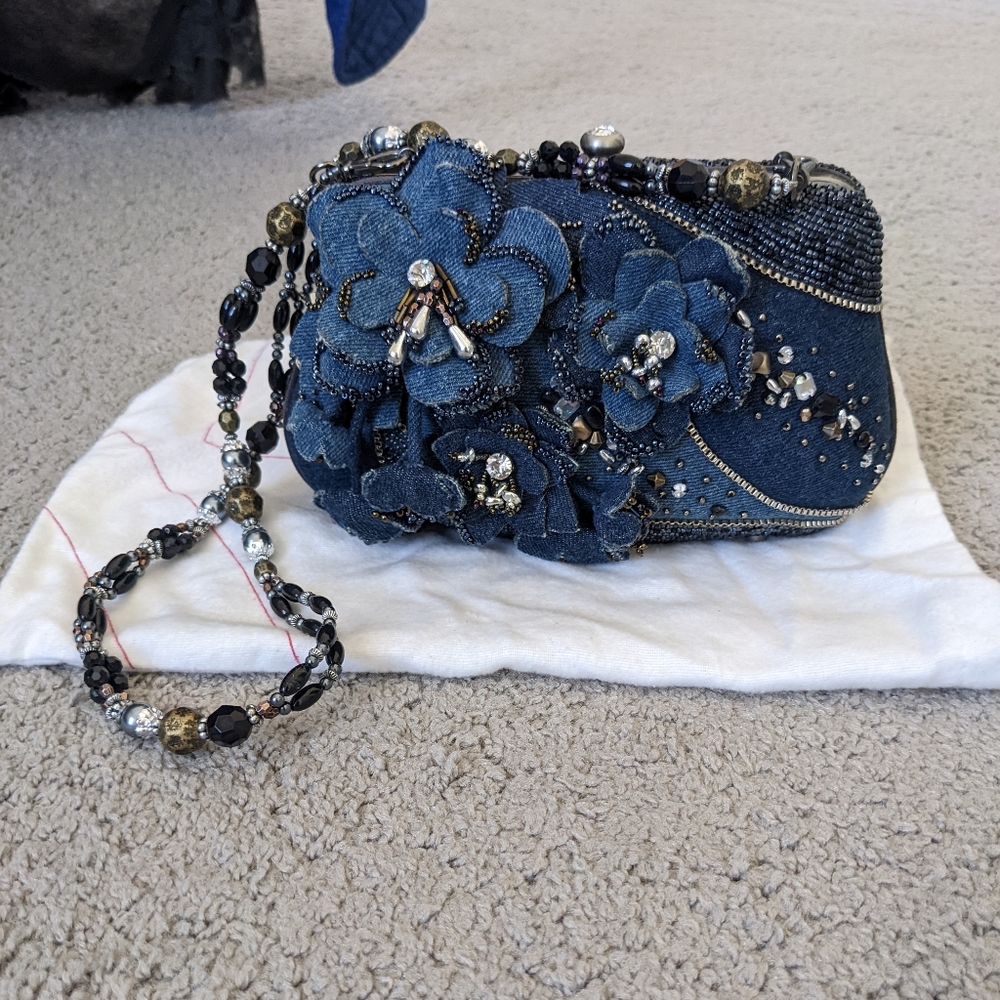 Mary Frances denim bag